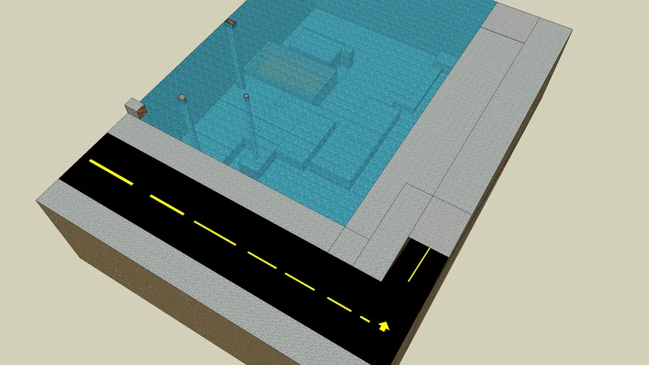 Under water house