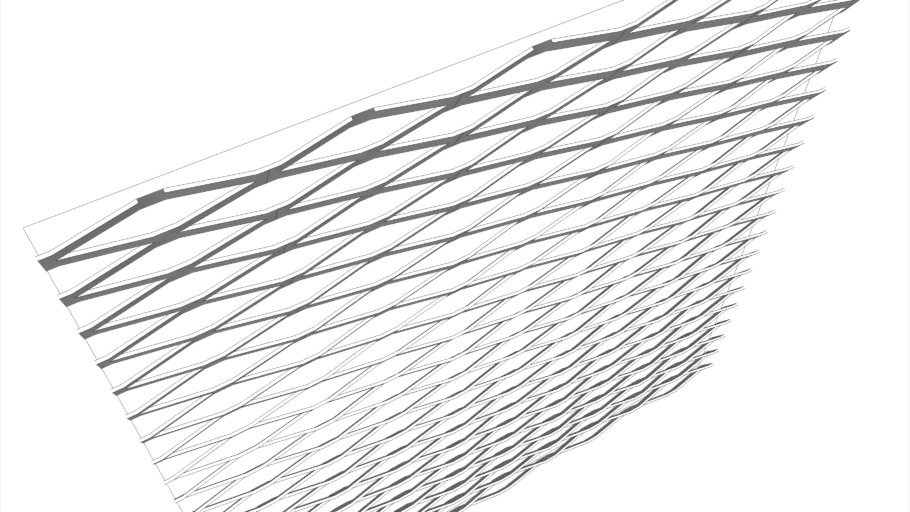expanded metal sheet 100 x100 cm