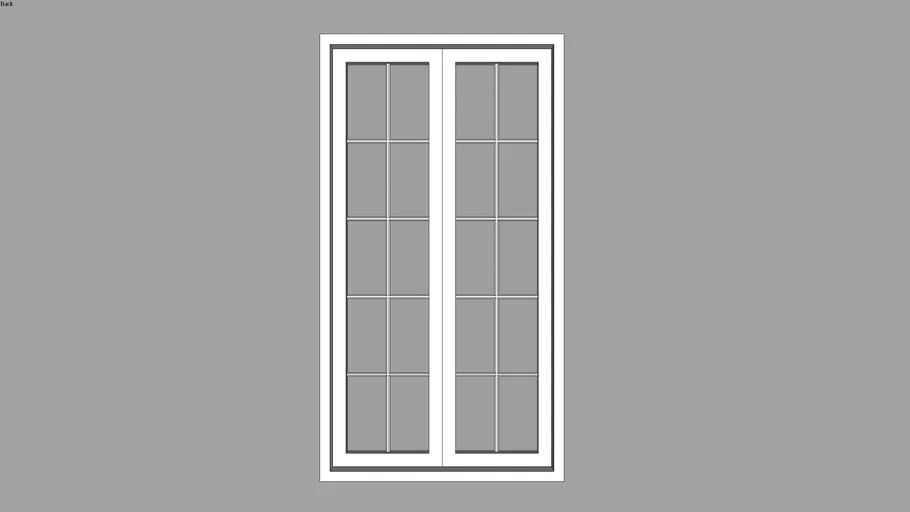 CASEMENT Window For Living Spaces - [ 3' x 5'6" ]
