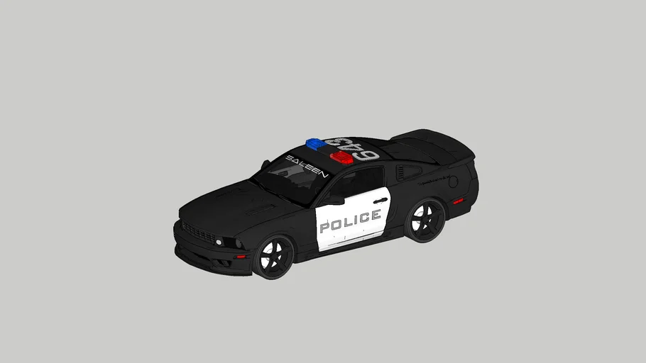 Ford Mustang Saleen S281 Extreme (Transformers Decepticon Barricade version)