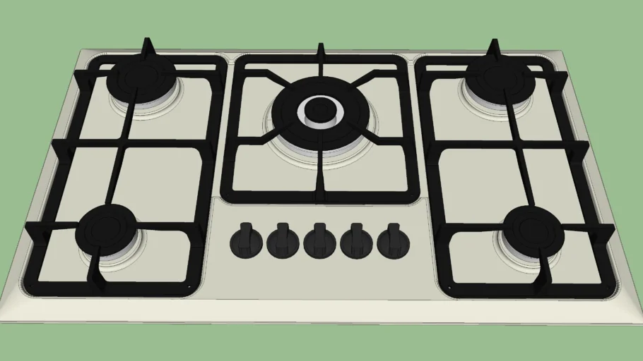 Fogão Cooktop Fischer 5 Queimadores Inox