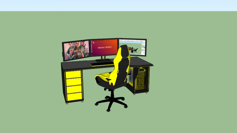 mesa gamer