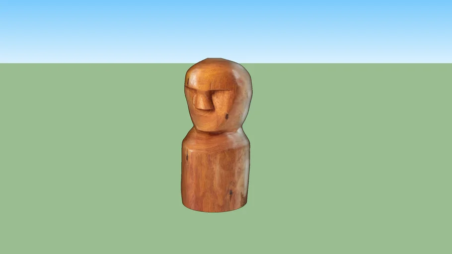 escultura madeira