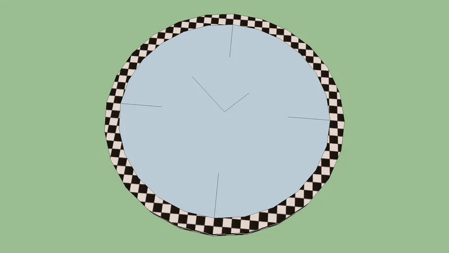 Checkers Clock