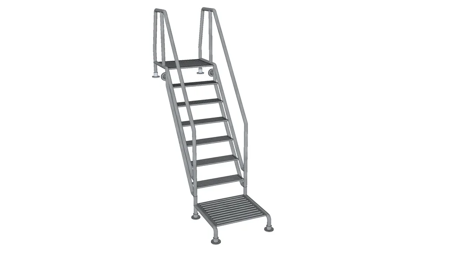 Ladder in a swimming pool
