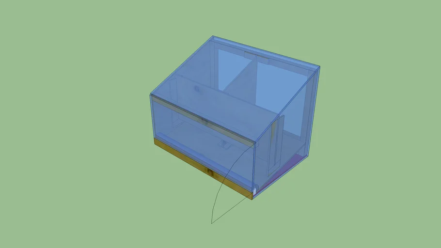 Chicken Nest Box with Roll Away Floor