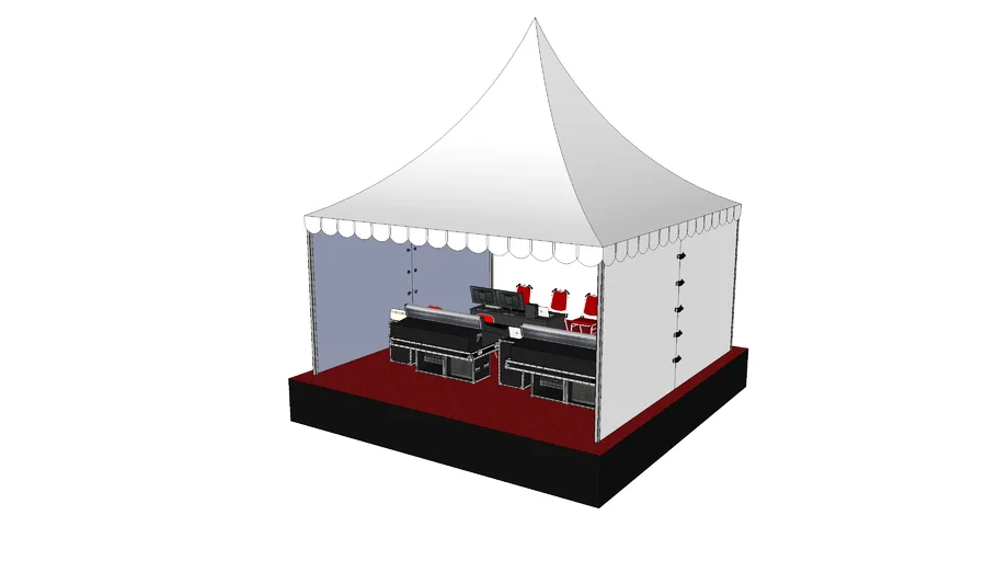 FOH dalam tenda sarnavile