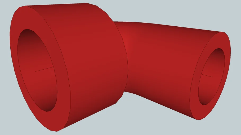 Codo PVC Rosca Macho/Hembra 1/2"
