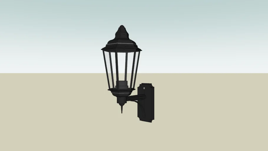 Classical style outdoor lamp