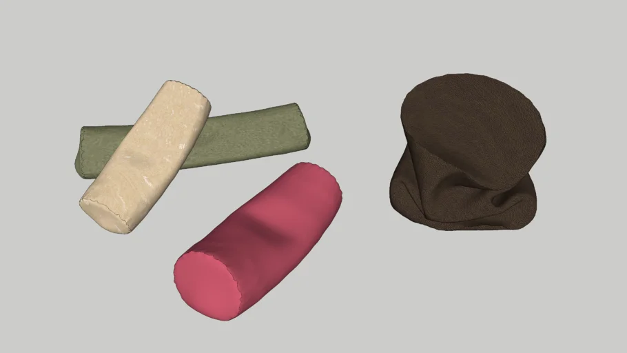 Rundkissen &   Sitzsack - Round cushion & beanbag