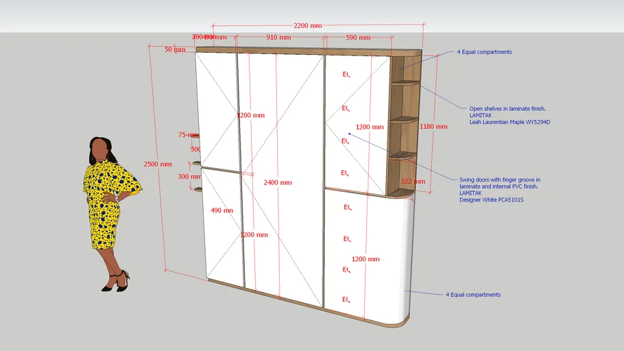 Bomb shelter-shoe cabinet
