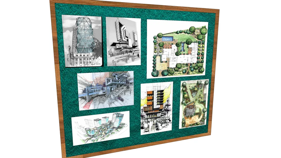 artpinup board | 3D Warehouse