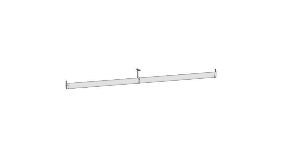 Hanging Rail With Brackets (Oval)