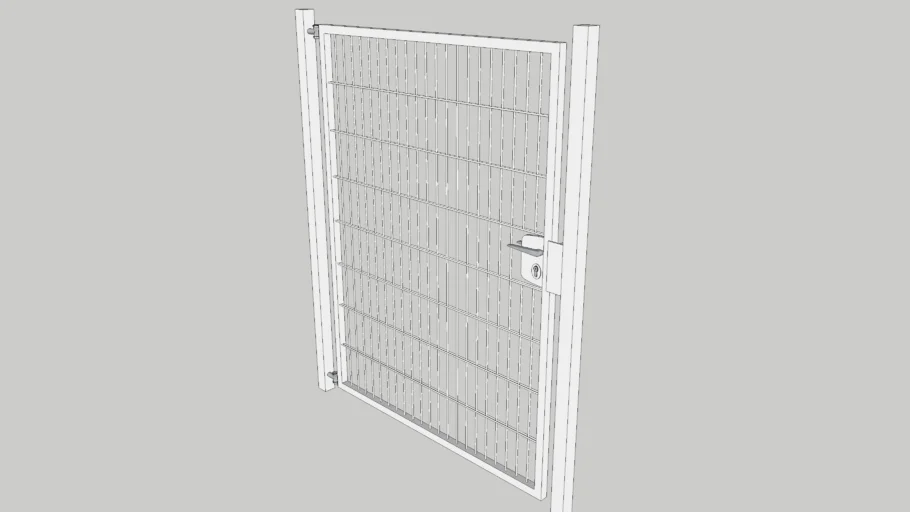 Metal Garden Gate