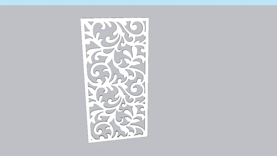 CNC Jali Design