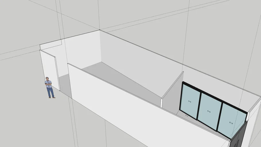 Planta sala de arte contemporânea Museu Neorrealismo