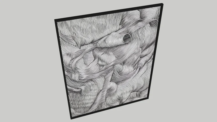 Painting wall art