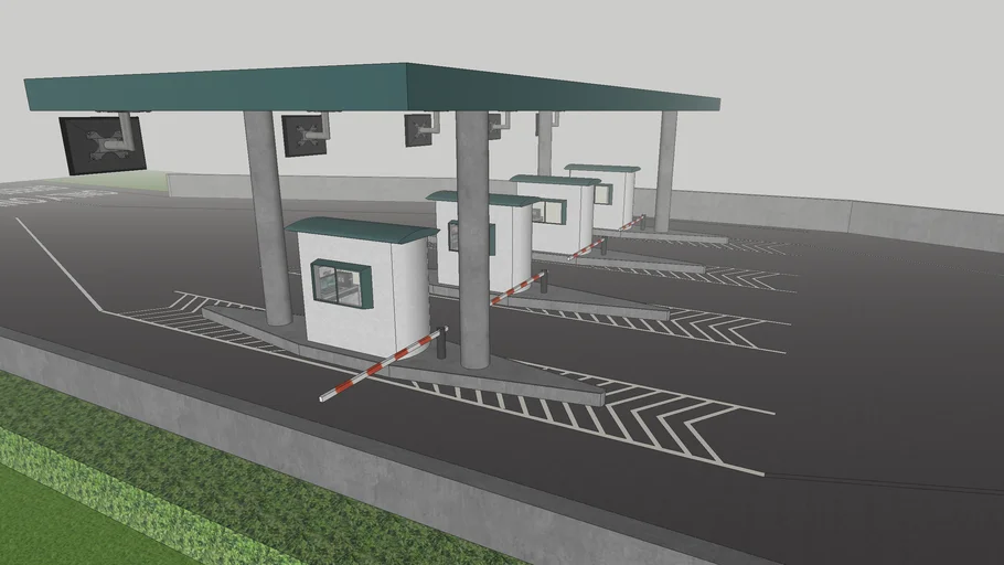 Toll Booth Plaza