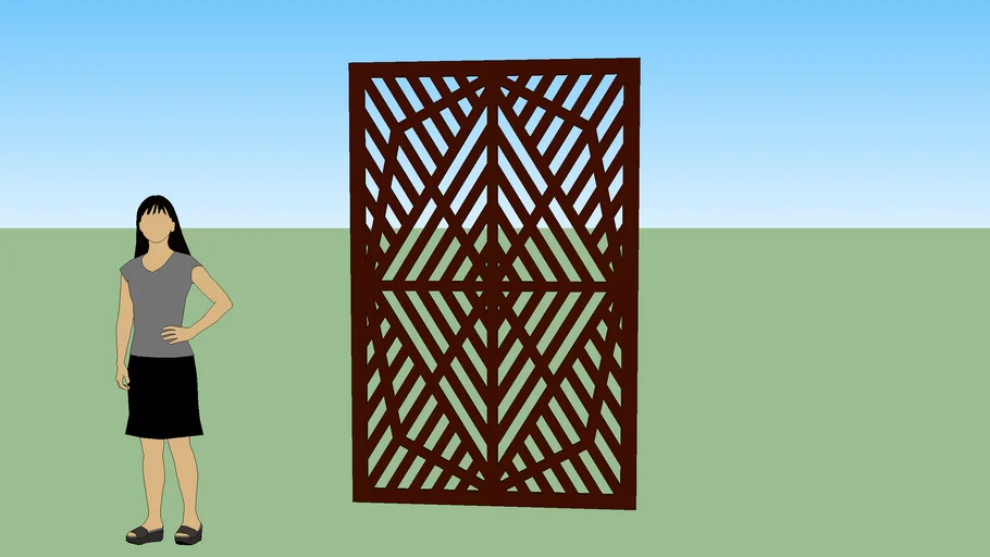MDF Grill CNC Partition