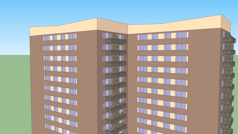 German DDR Apartment houses'