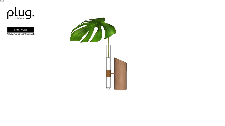 Vaso planta unica