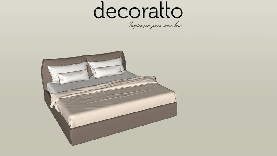 CAMA DECORATTO LE00  LUNARE NATUZZI