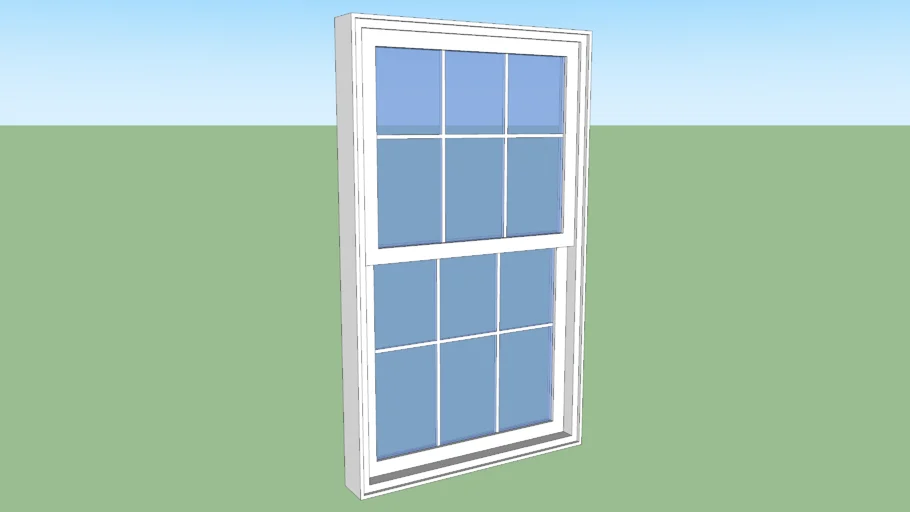 Double Hung Window | 3D Warehouse
