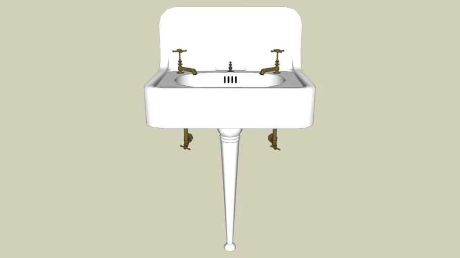 Antique Pedestal Sink
