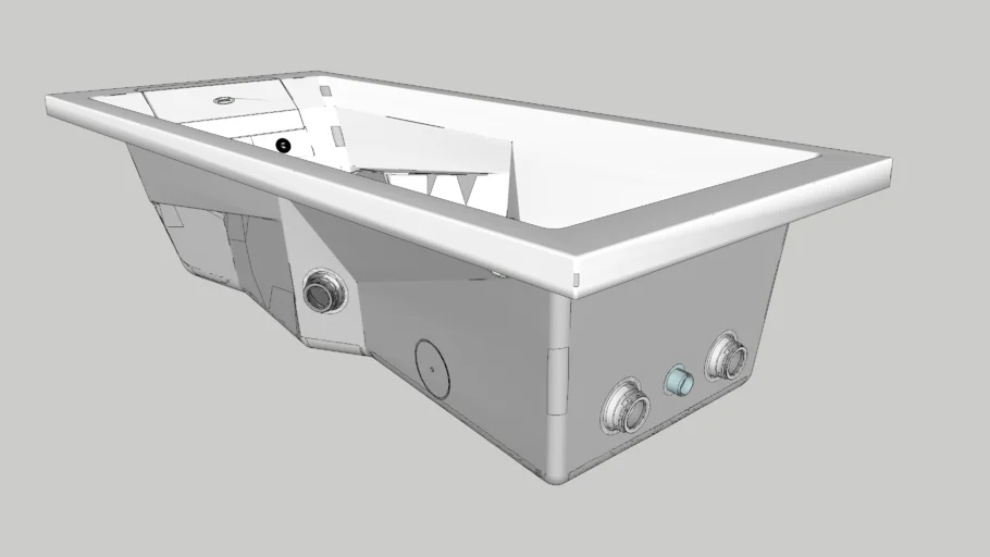 Baignoire Balneo  MyWay 180  Jacuzzi