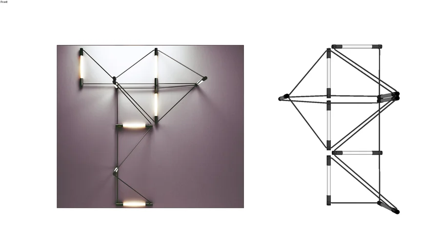 Industrial wall light