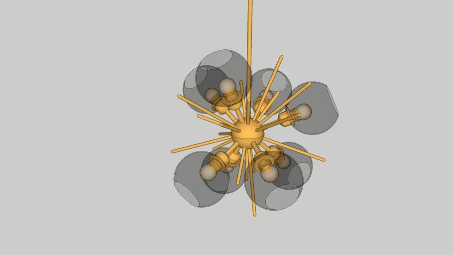 PENDENTE BOLA VRAY _ CHANDELIER VRAY