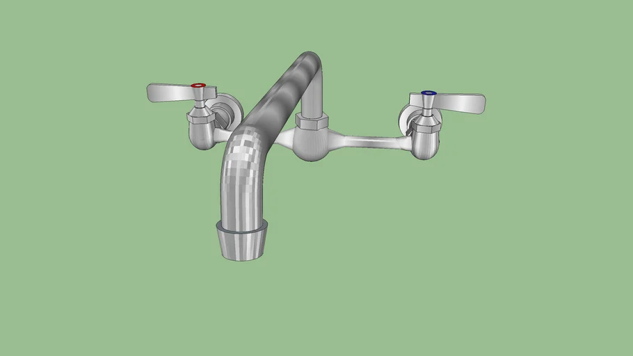 wall mount faucet bath or pot filler