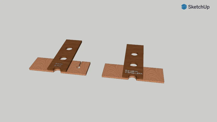 Circular Saw and Router Cross Cut JIG | 3D Warehouse