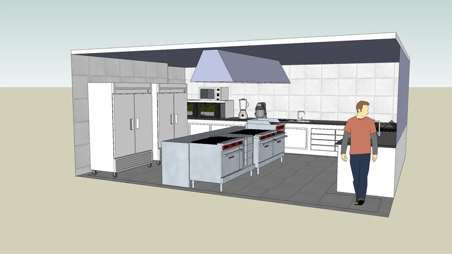 Cozinha Indutrial