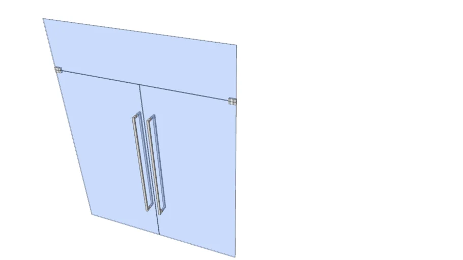 Glazing Door handle