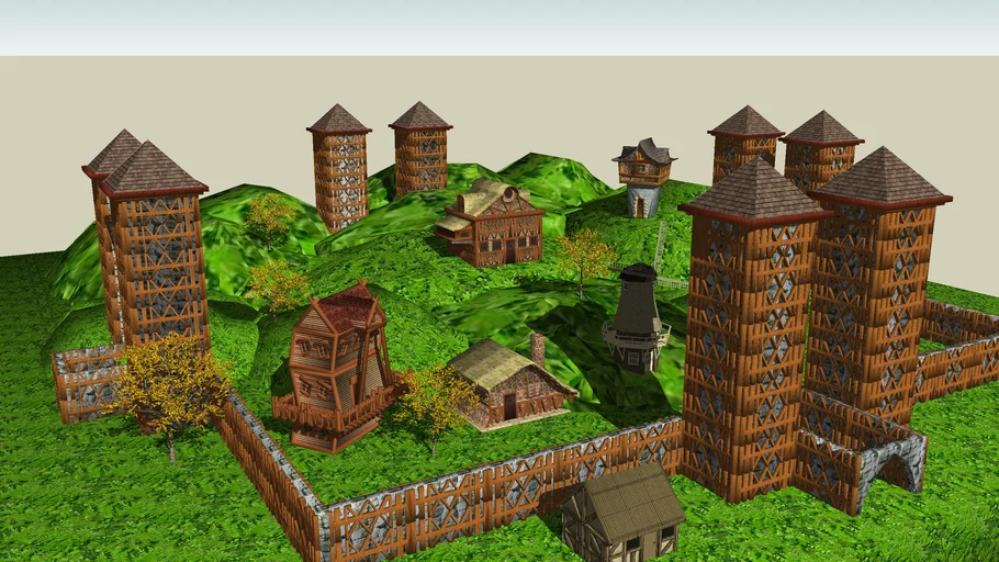 aldea medieval