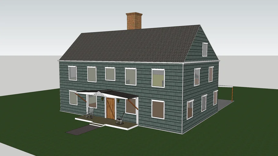 Updated New England Style Farmhouse