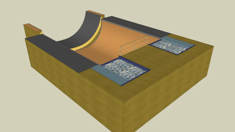 Woodward west indoor vert ramp