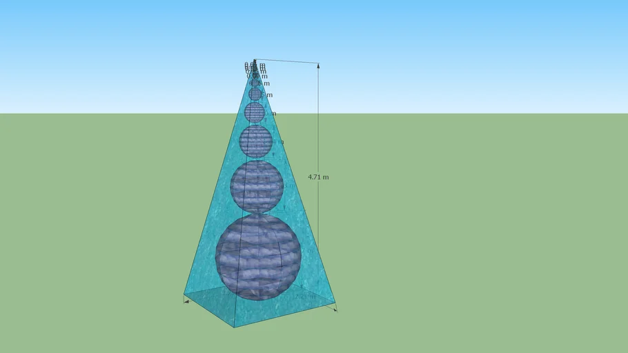 Pyramide Goldener Schnitt