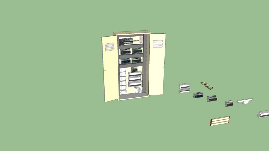 tablero control de iluminacion | 3D Warehouse