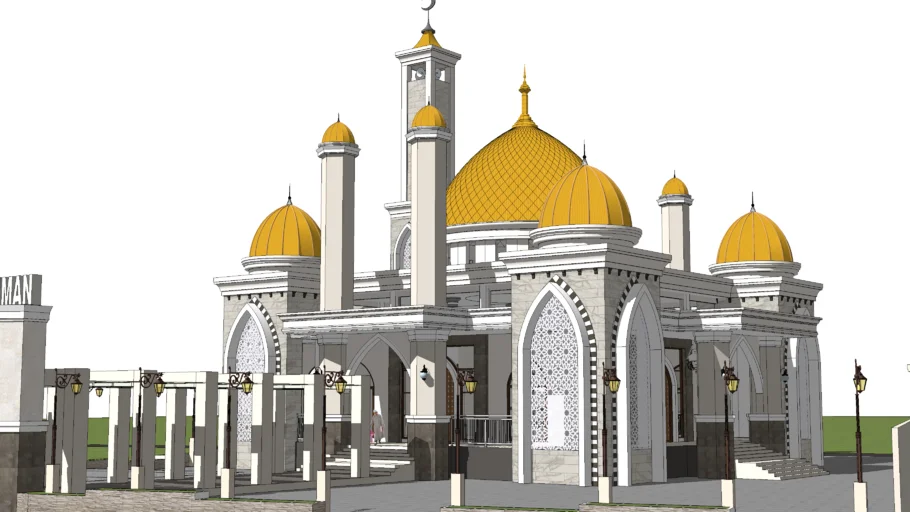 Masjid AR-RAHMAN Labean-Donggala Palu-Sulteng