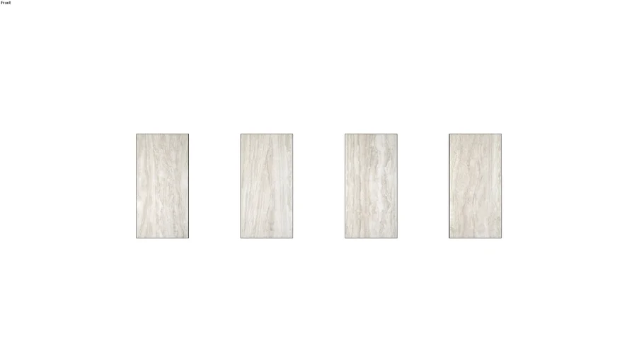 TRAVERTINO NAVONA GRIGIO 60X120 NAT RET - PORTOBELLO