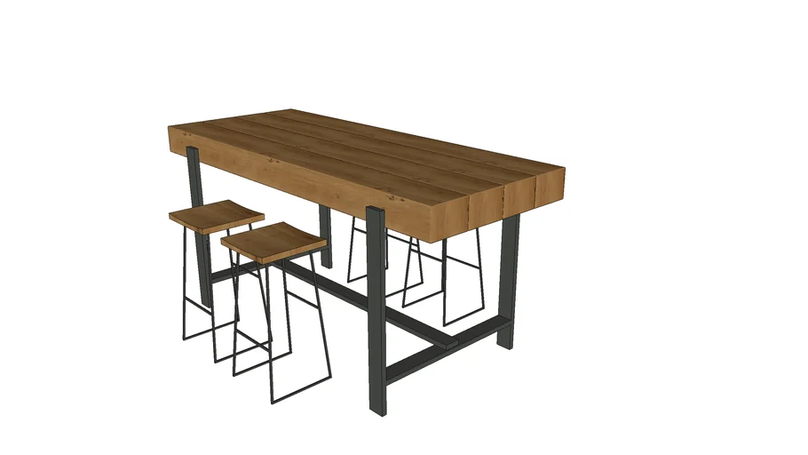tall dinning table