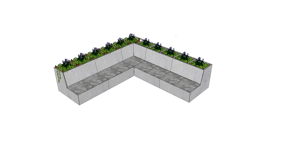 Planter Bench