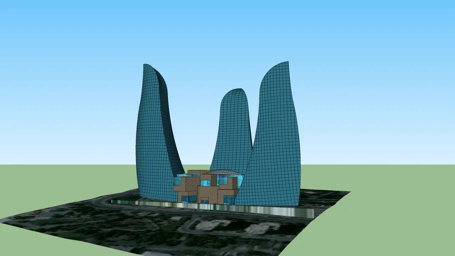 Flame Towers Baku