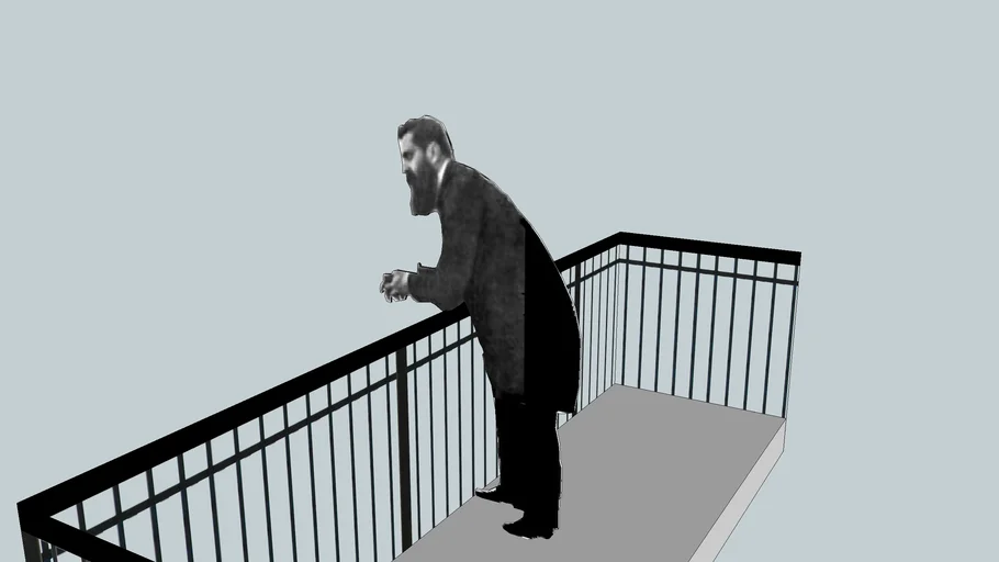 Benjamin Ze'ev Herzl in Bazel 1897