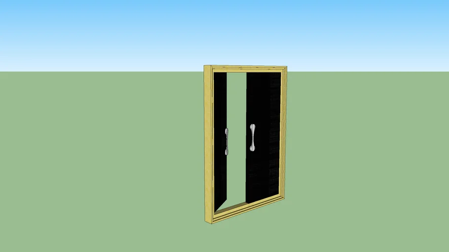 DOUBLE DOOR FRONT ELEVATION