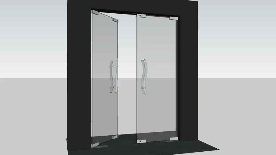 FRAMELESS GLASS SWING DOOR