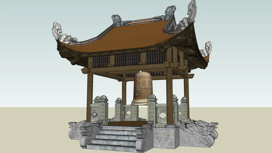 Vietnamese Pagoda - FB-Nhatay_34 - Lau Chuong