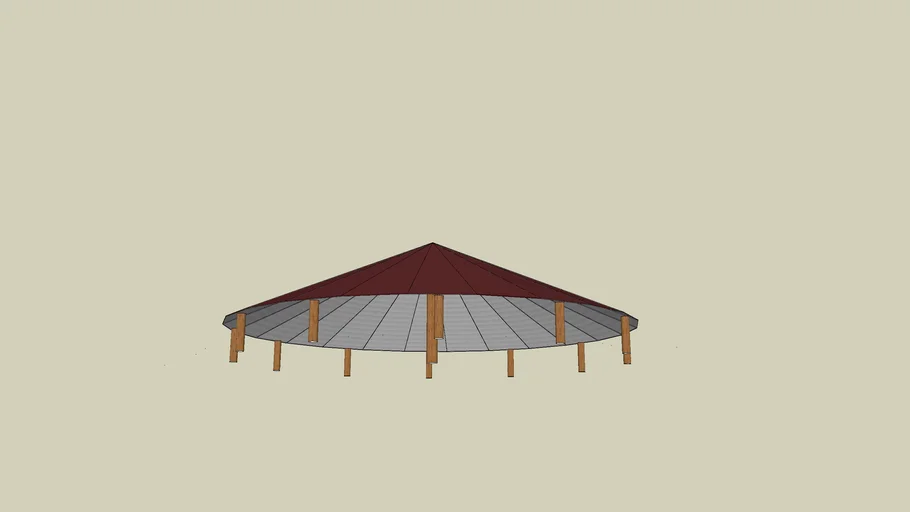 circular pergola